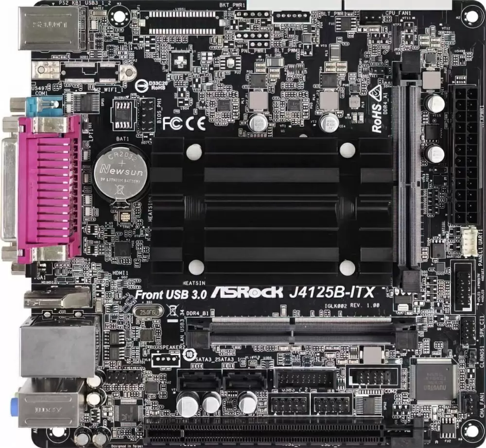 Placă de bază ASrock J4125B-ITX