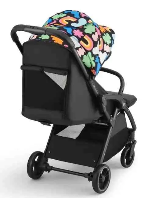 Cărucior KinderKraft Apino Happy, negru