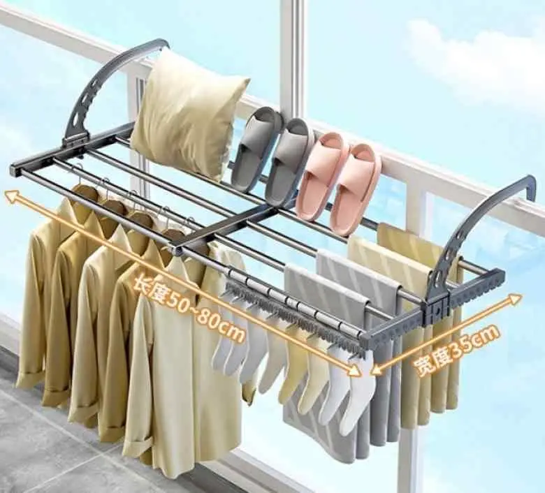 Uscător de rufe 4Life Drying Rack AT28, antracit