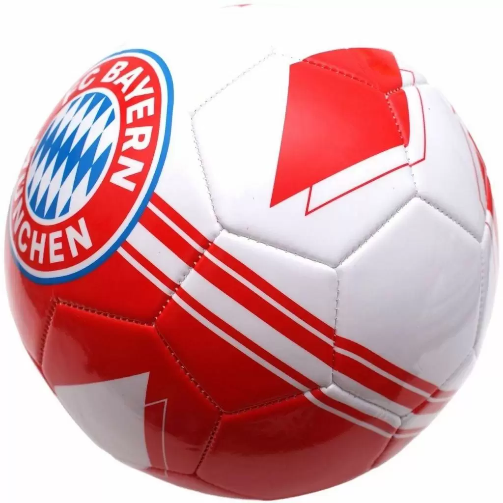 Minge de fotbal Bayern Munchen Y5 R.5, alb/roșu