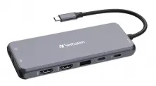 Разветвитель Verbatim 14-in-1 USB-C Pro CMH-14, серый