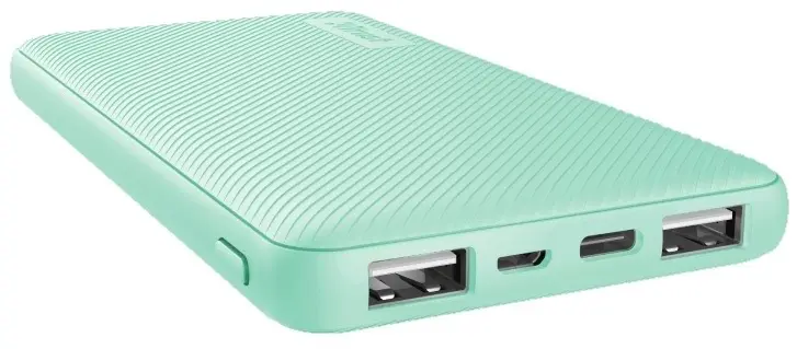 Acumulator extern Trust Primo 10000mAh, mentă pe tehnoparc.md Acumulator extern Trust Primo 10000mAh, mentă