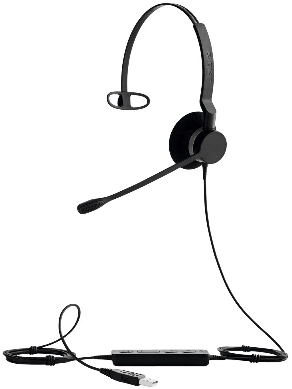 Наушники Jabra BIZ 2300 Mono NC, черный на tehnoparc.md Наушники Jabra BIZ 2300 Mono NC, черный
