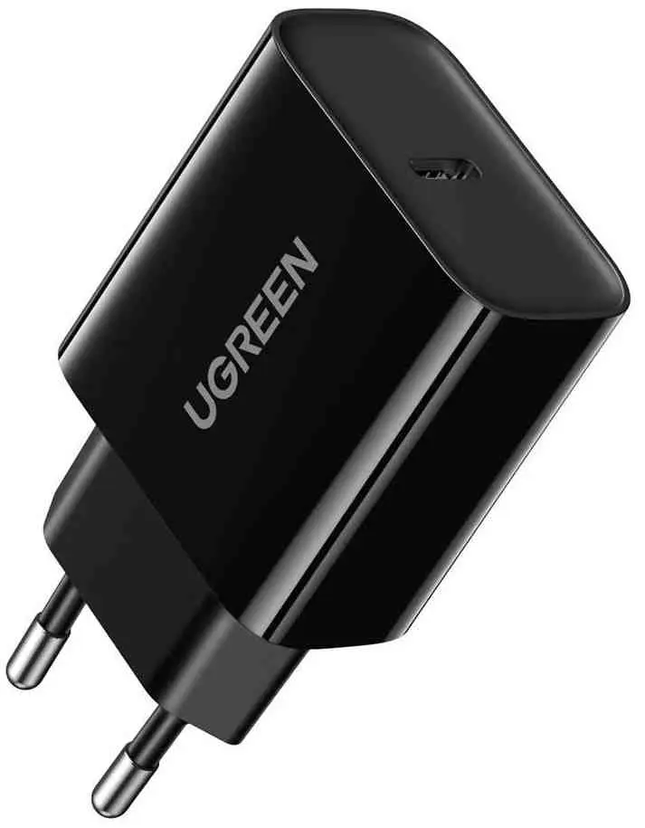 Зарядное устройство Ugreen PD 20W, черный