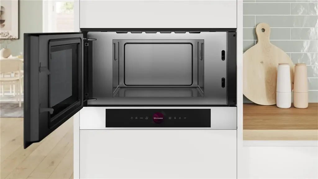 Встраиваемая микроволновая печь Bosch BFL7221W1, белый на tehnoparc.md Встраиваемая микроволновая печь Bosch BFL7221W1, белый