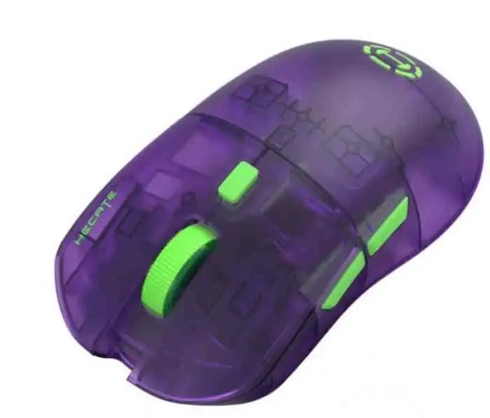 Mouse Edifier G3M PRO, transparent/violet
