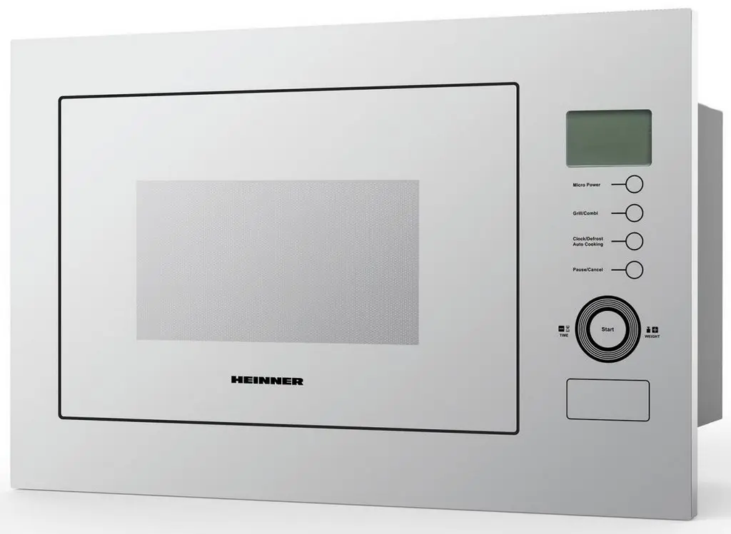 Cuptor cu microunde incorporabil Heinner HMW-25BIGWH, alb