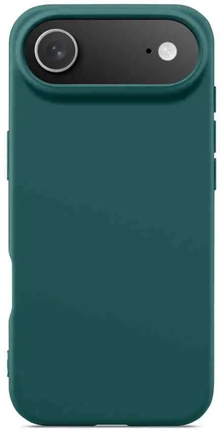 Чехол WOO Liquid Silicone iPhone 17 Air (WOOLSCMIP17AGR), зеленый