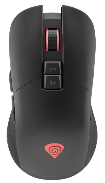 Mouse Genesis Zircon 330, negru