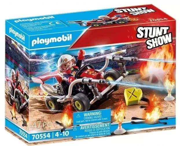 Игровой набор Playmobil Stunt Show Fire Quad