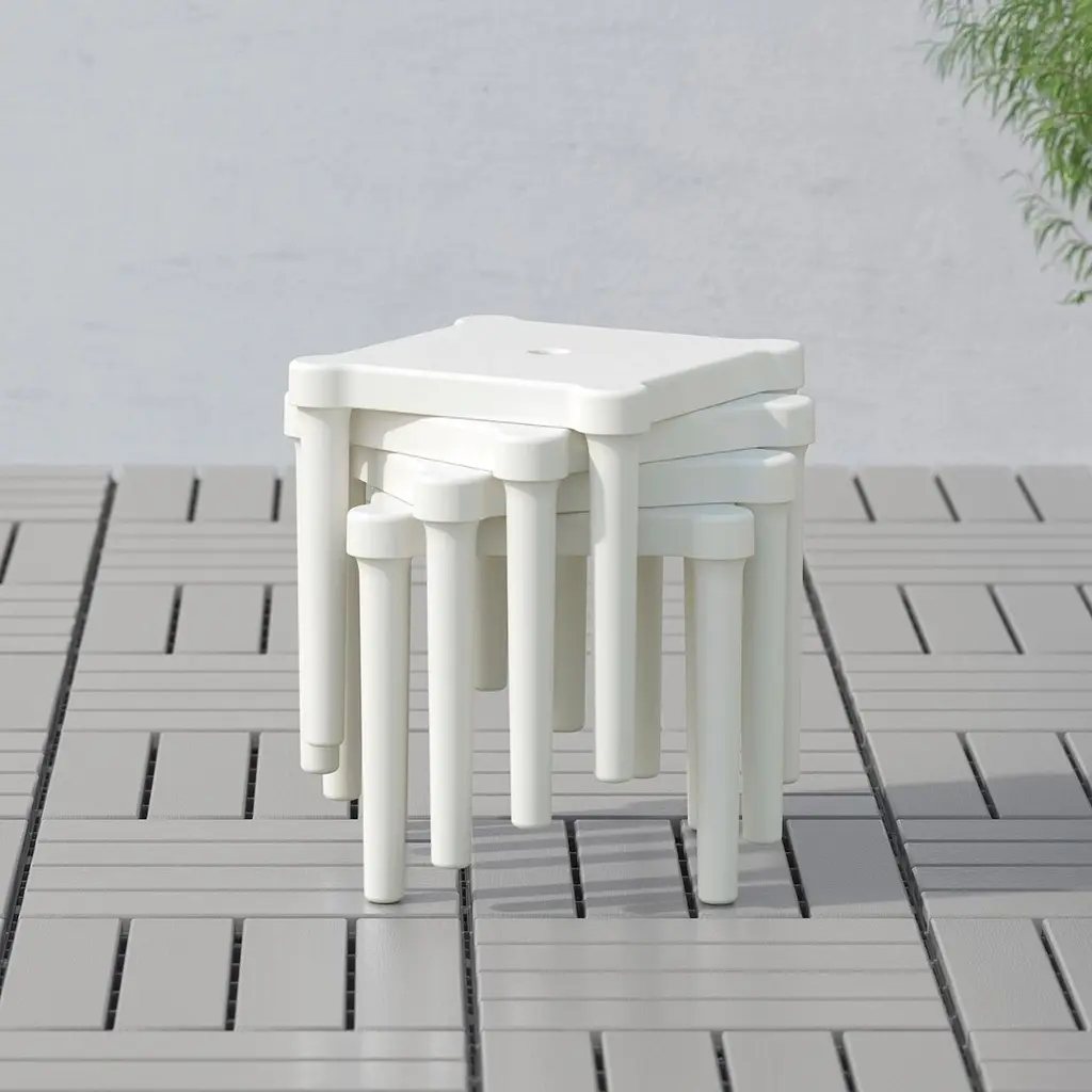 Детский стульчик IKEA Utter, белый