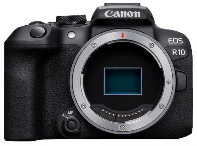 Системный фотоаппарат Canon EOS R10 Body + Adapter EF-EOS R for EF-S and EF, черный