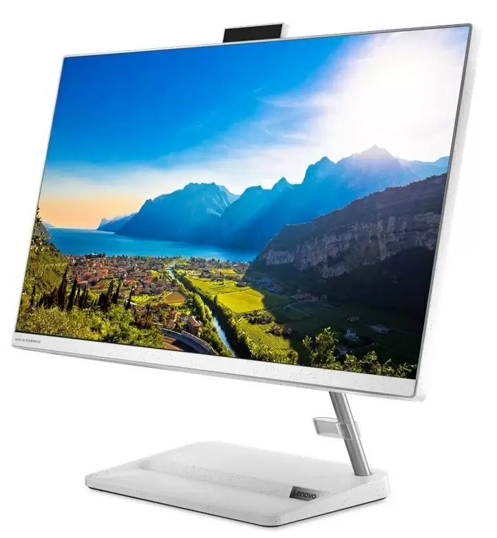 Моноблок Lenovo IdeaCentre 3 24ALC6 (23.8"/FHD/Ryzen 7 7730U/16GB/512GB), белый