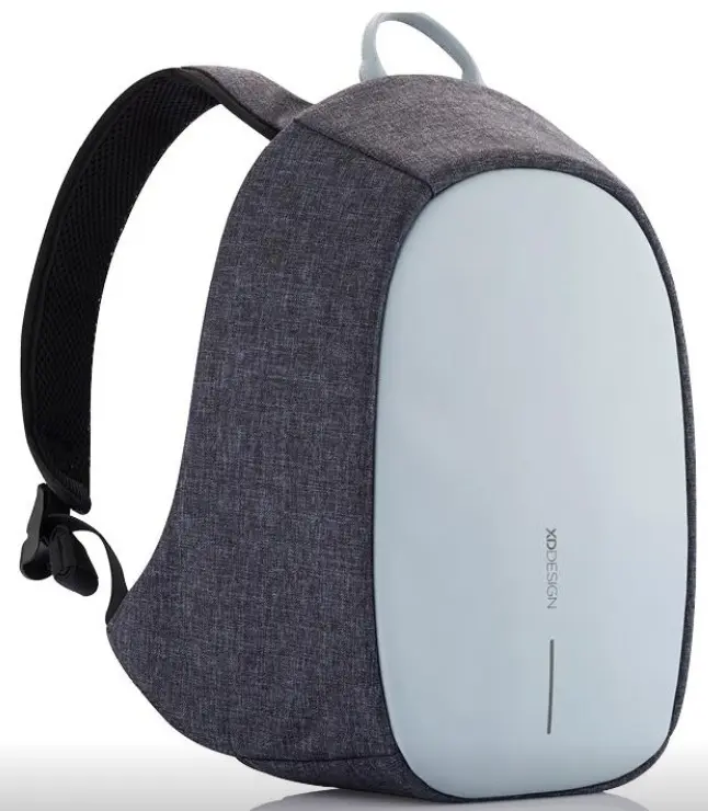 Rucsac XD Design Bobby Cathy, gri/albastru deschis