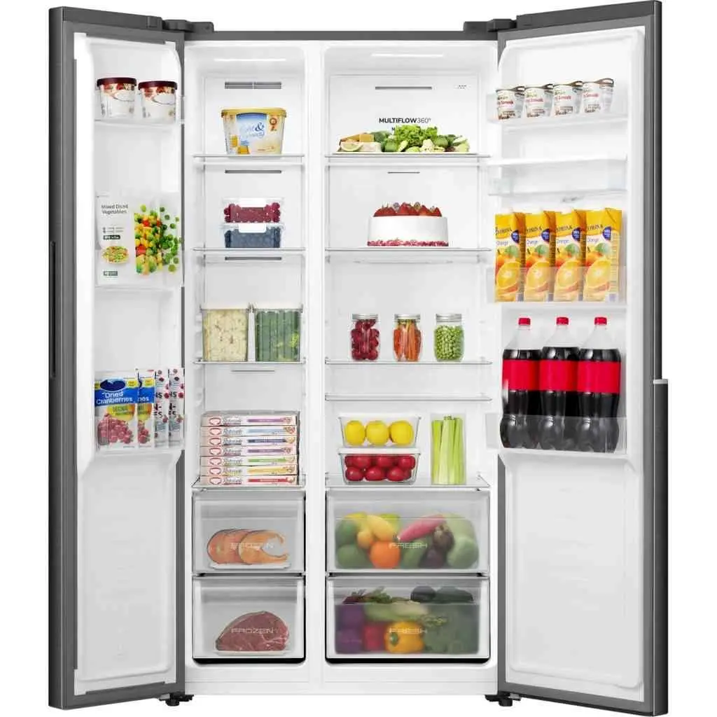 Холодильник Gorenje NRS917E41BXWD, черный/нержавеющая сталь на tehnoparc.md Холодильник Gorenje NRS917E41BXWD, черный/нержавеющая сталь