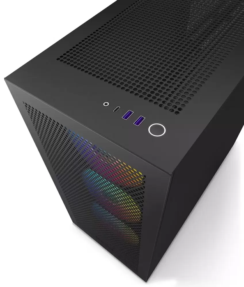 Carcasă NZXT H7 Flow RGB, negru