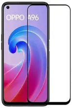 Защитное стекло Helmet Diamond Glass 5D Oppo A96 Black