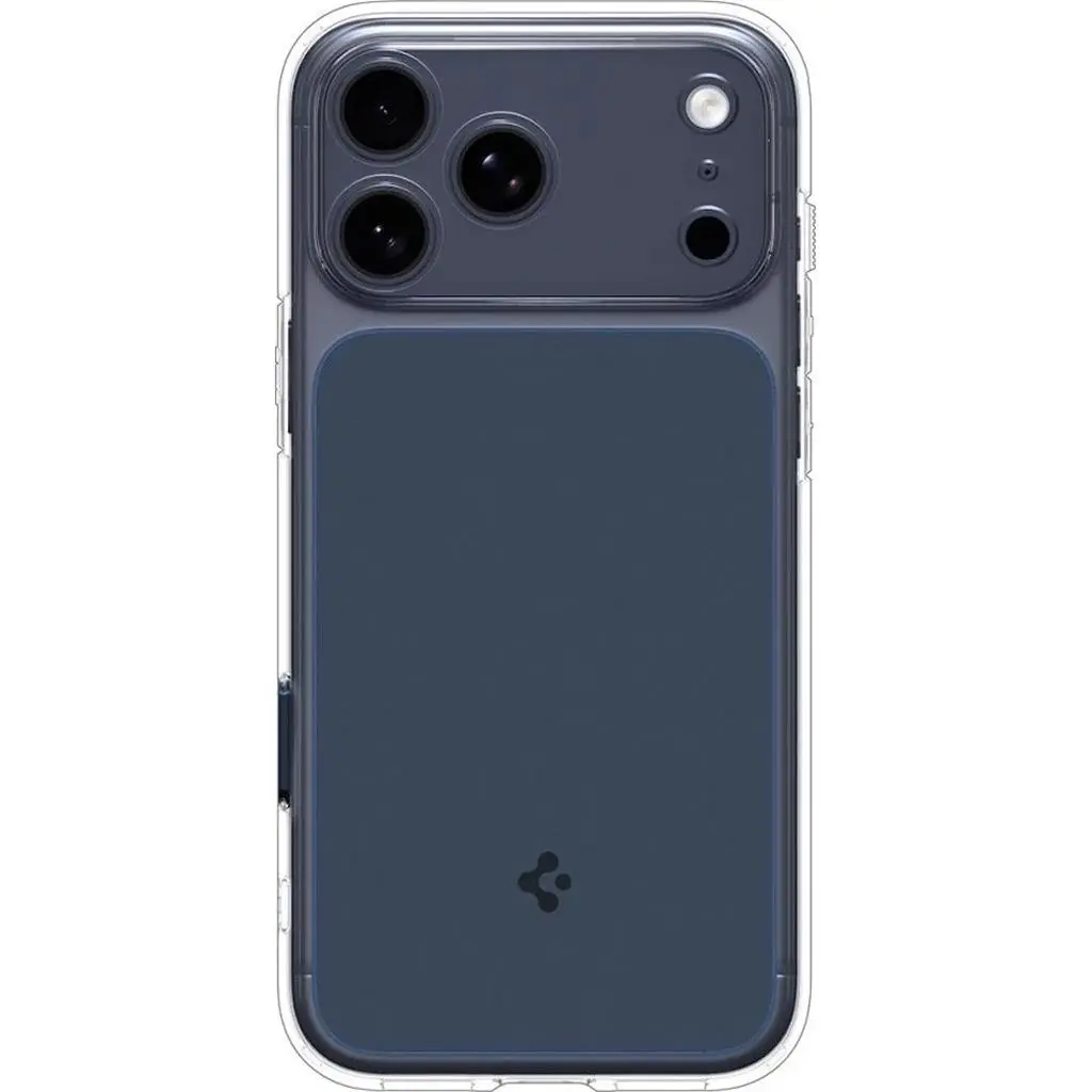 Чехол Spigen iPhone 17 Pro Max Ultra Hybrid T Mag Safe Matte Blue, прозрачный