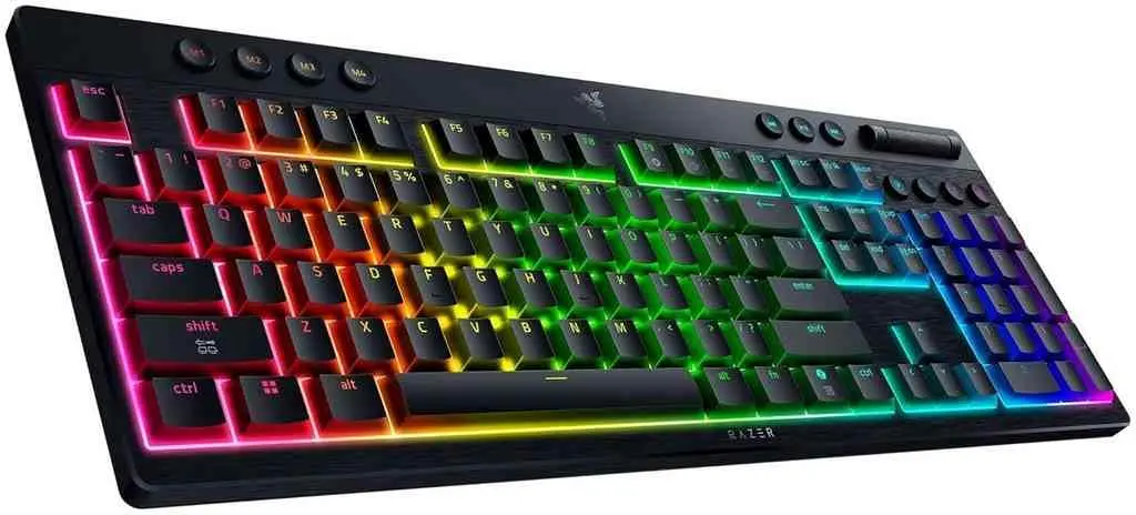 Клавиатура Razer Widow V4 Low-Profile HyperSpeed (EN), черный