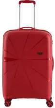 Чемодан CCS 5264 L, бордовый