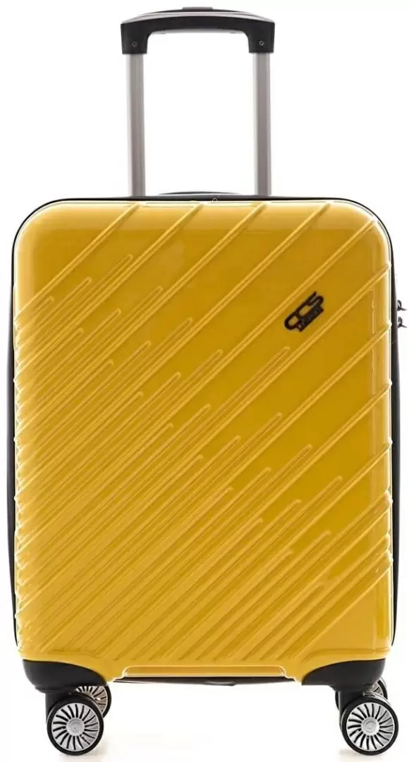 Чемодан CCS 5234 S, желтый