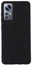 Husă de protecție Helmet Case Liquid Silicone Xiaomi 12/12X (HMTCLSX12/12XBK), negru