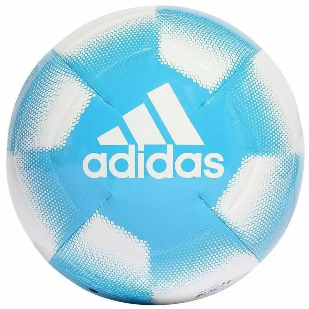 Мяч футбольный Adidas EPP HT2458 R.5, белый/голубой