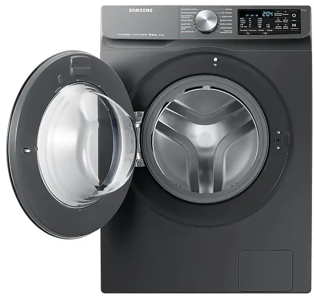 Maşină de spălat rufe Samsung WW80R62LVFXDLP, gri pe tehnoparc.md Maşină de spălat rufe Samsung WW80R62LVFXDLP, gri