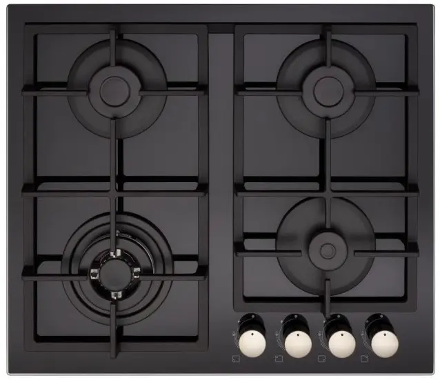 Газовая панель Tornado LVT 8025 BL GL, черный