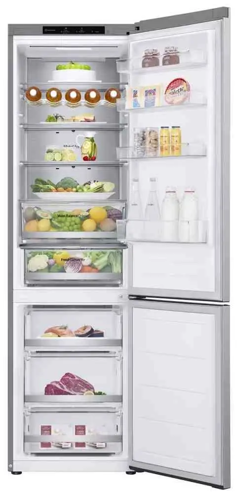 Холодильник LG GBV5240DPY, серебристый