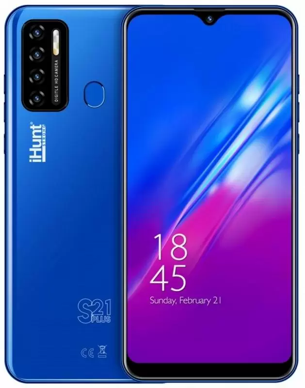 Smartphone iHunt S21 Plus 2021 2/16GB, albastru