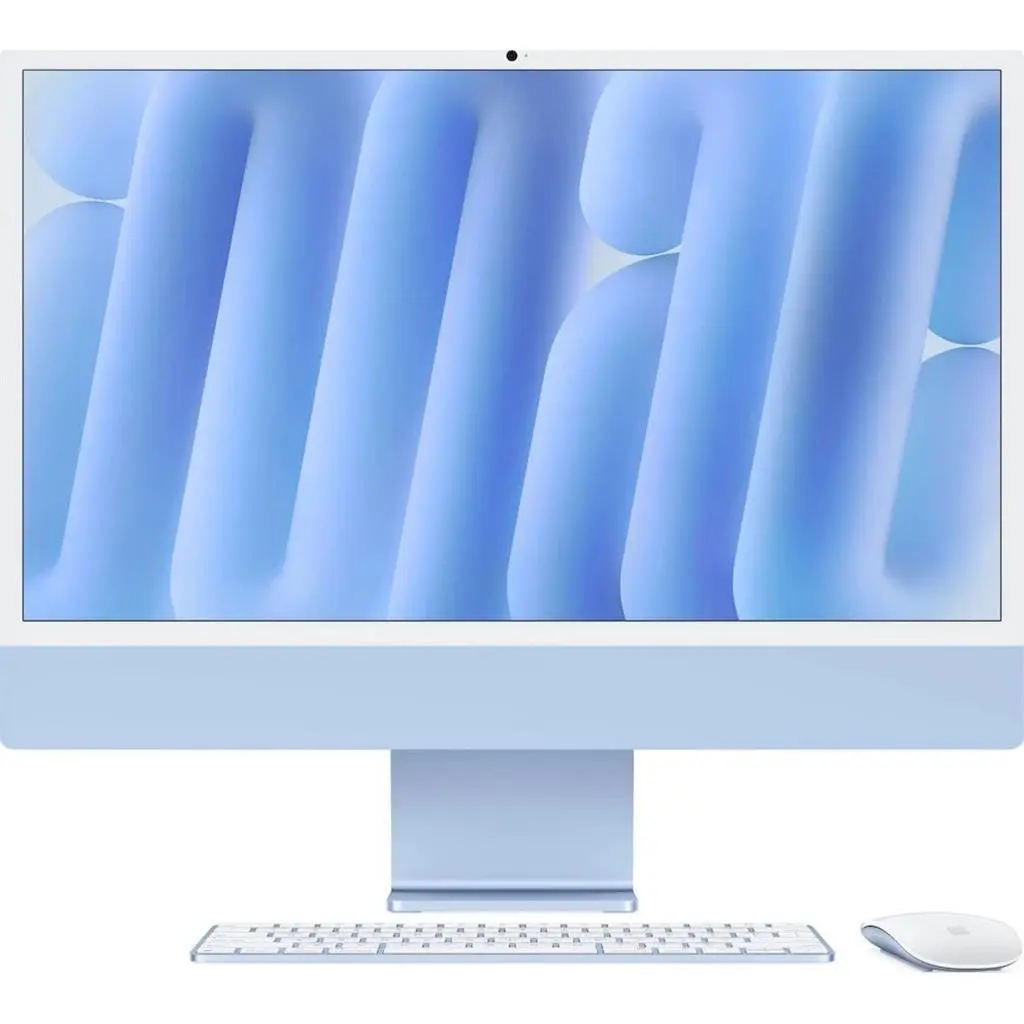 All-in-One Apple iMac 24 Z1E5000JW Blue, albastru