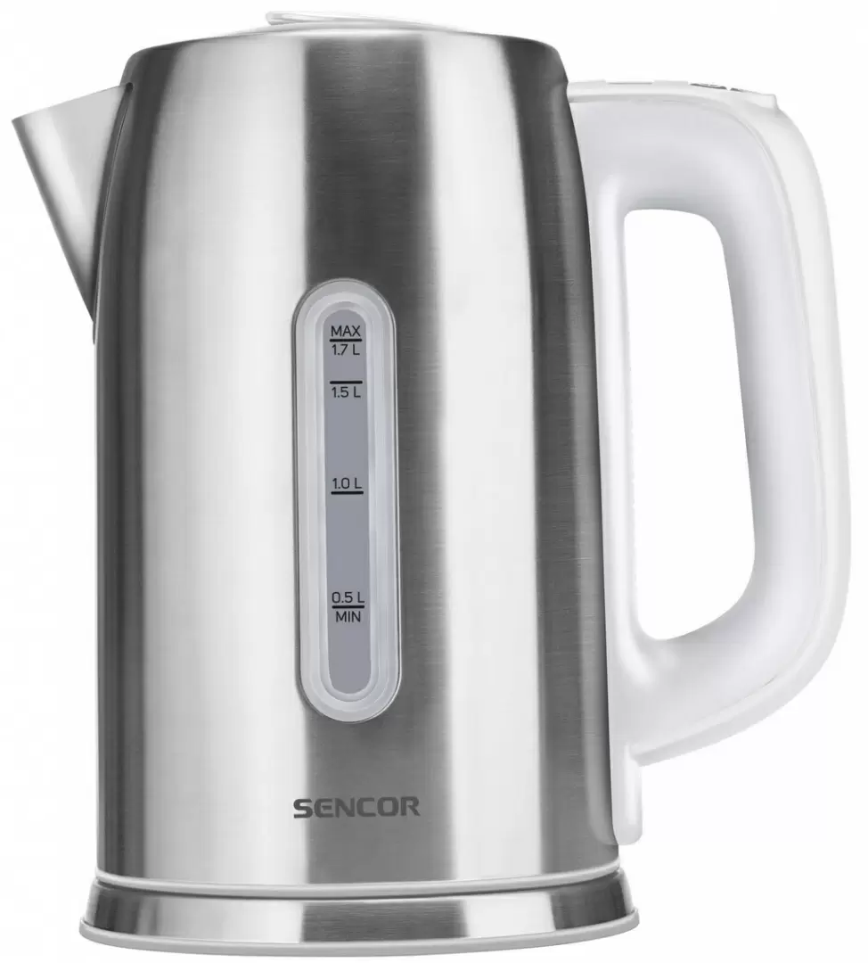 Fierbător de apă Sencor SWK 1761WH, inox