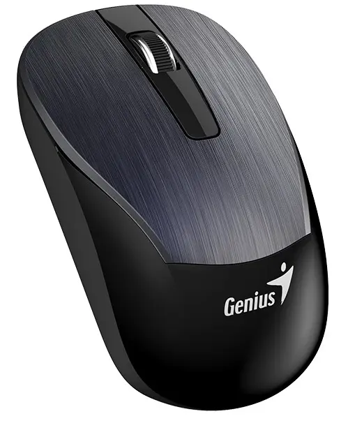 Mouse Genius ECO-8015, negru/gri