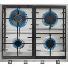 Газовая панель Teka EX 60.1 4G AI AL DR CI NTB, нержавеющая сталь