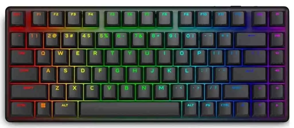 Клавиатура Dell Alienware Pro Dark Side of the Moon EN, серый на tehnoparc.md Клавиатура Dell Alienware Pro Dark Side of the Moon EN, серый