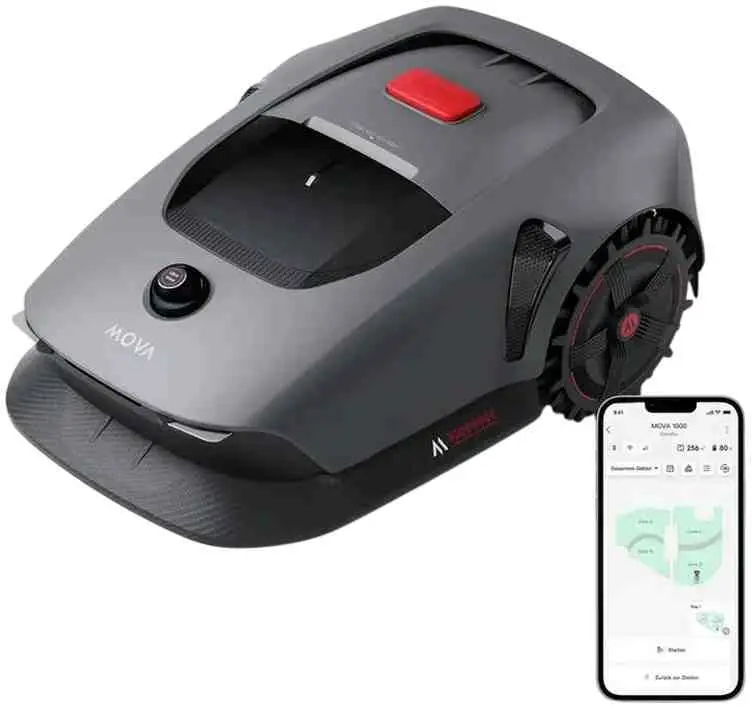 Robot de tuns iarbă Mova 1000, negru