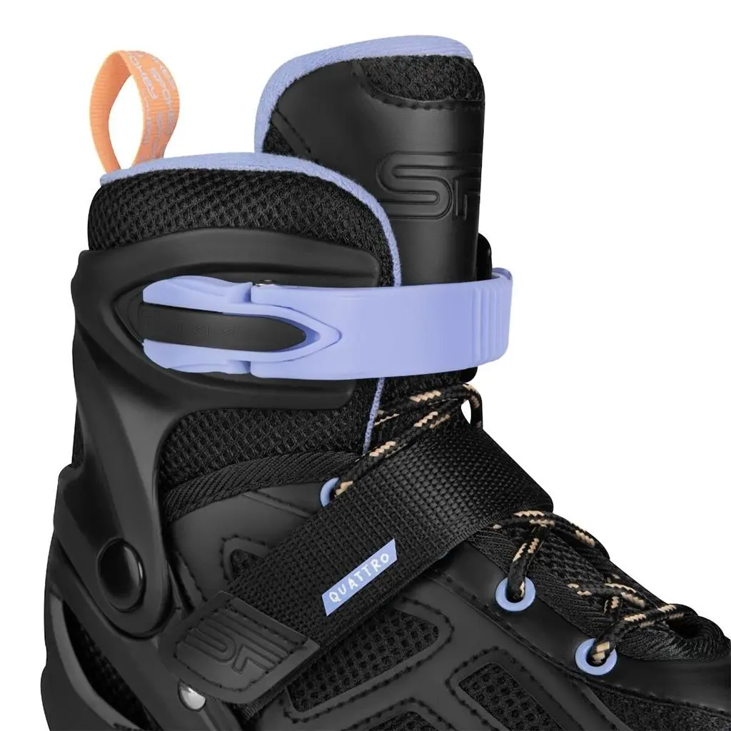 Роликовые коньки Spokey Quattro 4in1 38-41 (943431), черный/фиолетовый на tehnoparc.md Роликовые коньки Spokey Quattro 4in1 38-41 (943431), черный/фиолетовый