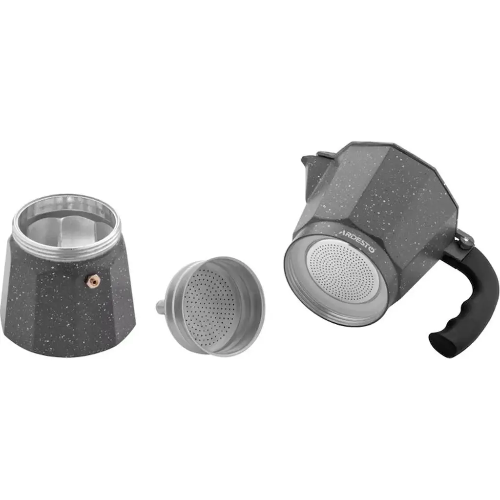 Cafetieră gheizer Ardesto AR0809AGS, gri