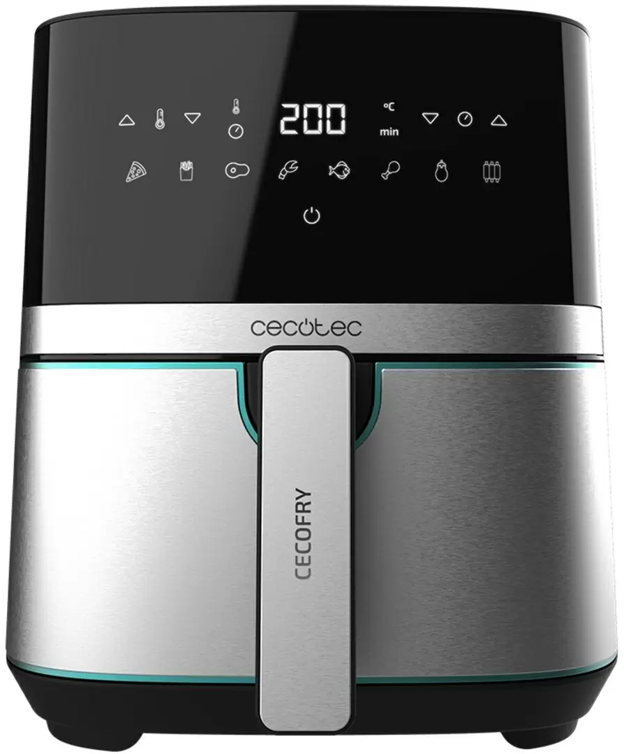 Фритюрница Cecotec Cecofry Full 5500 Pro, нержавеющая сталь/черный