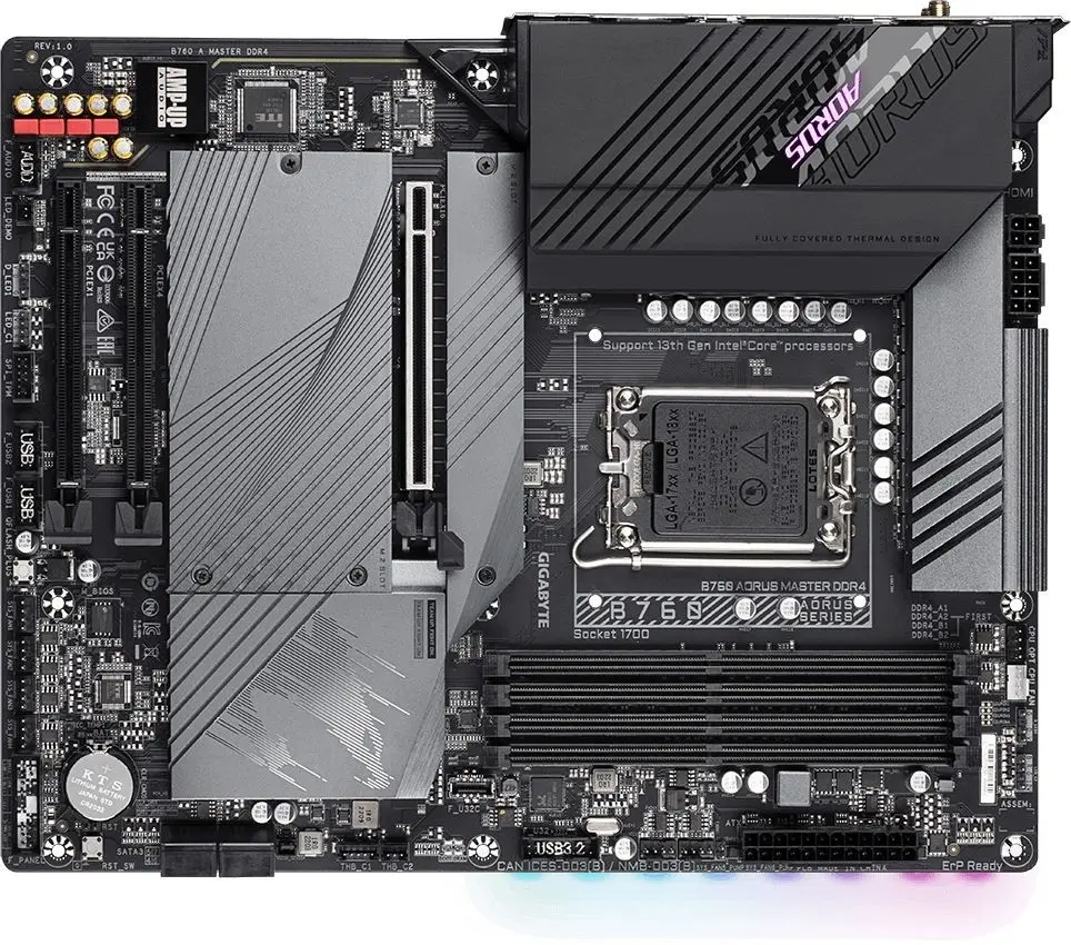 Placă de bază Gigabyte B760 Aorus Master DDR4