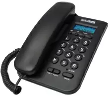 Telefon cu fir Maxcom KXT100, negru