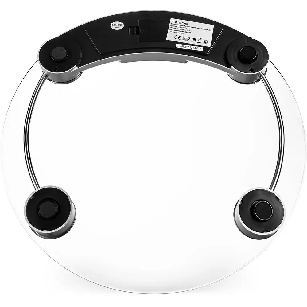 Cântar de podea Polaris PWS1514DG, transparent