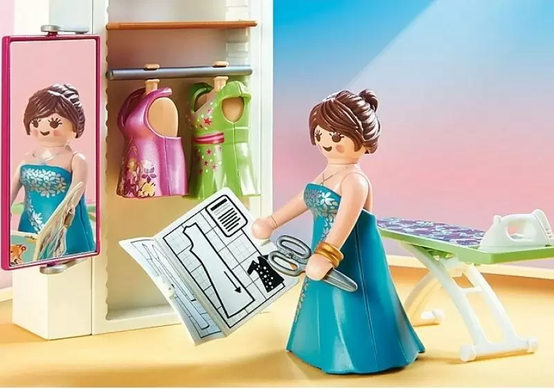 Set jucării Playmobil Bedroom with Sewing Corner