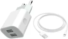 Зарядное устройство Jokade Yiyue with USB to Lightning, белый