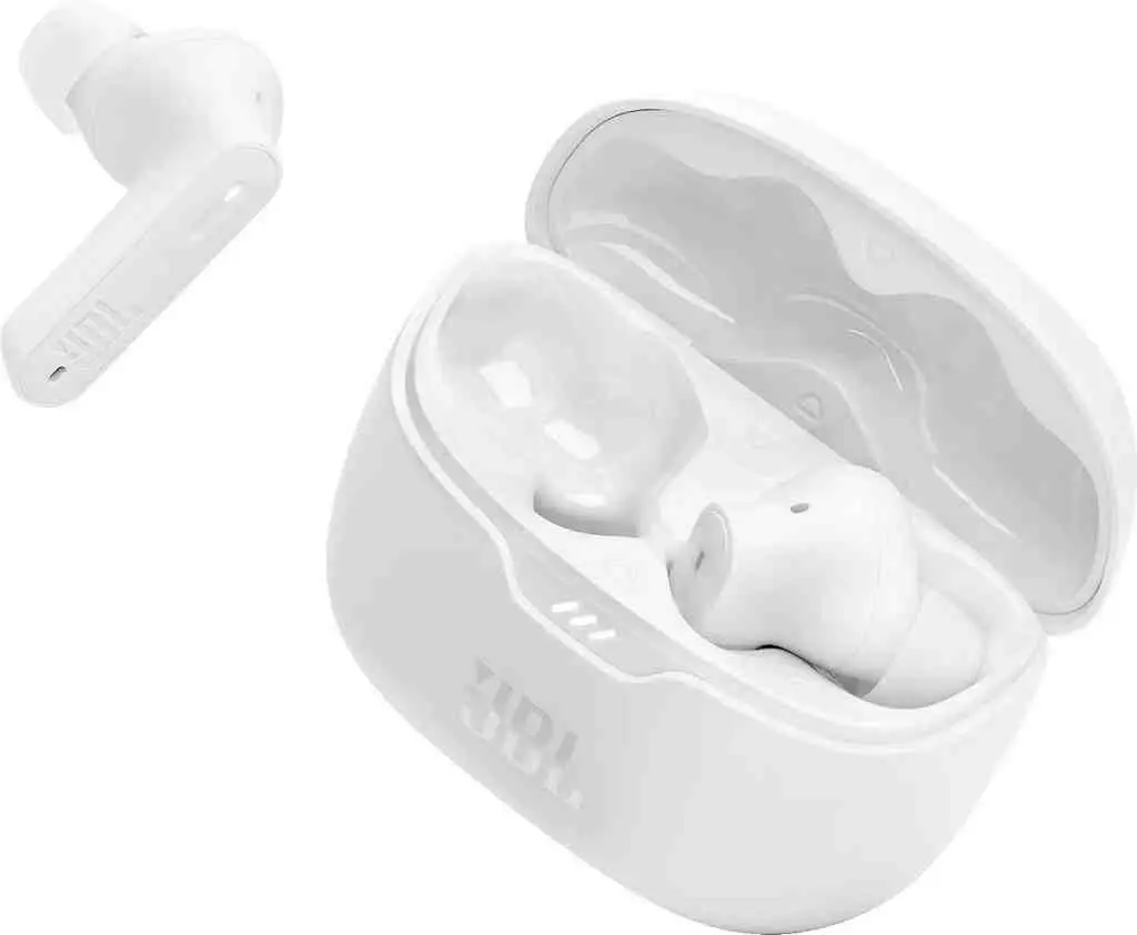 Наушники JBL Tune Beam Ghost, белый