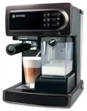 Электрокофеварка Vitek VT-1517, коричневый/черный
