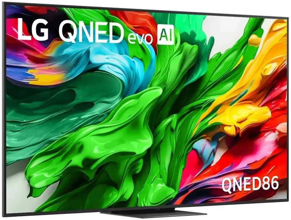 Televizor LG 75QNED86A6A, negru