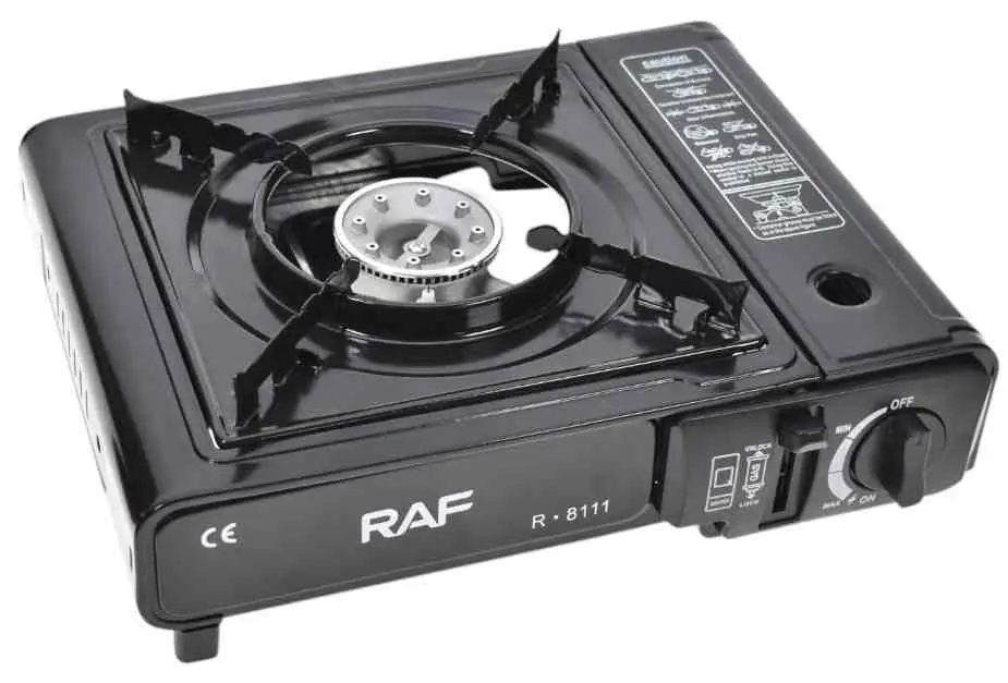 Aragaz pentru camping RAF R.8111, negru