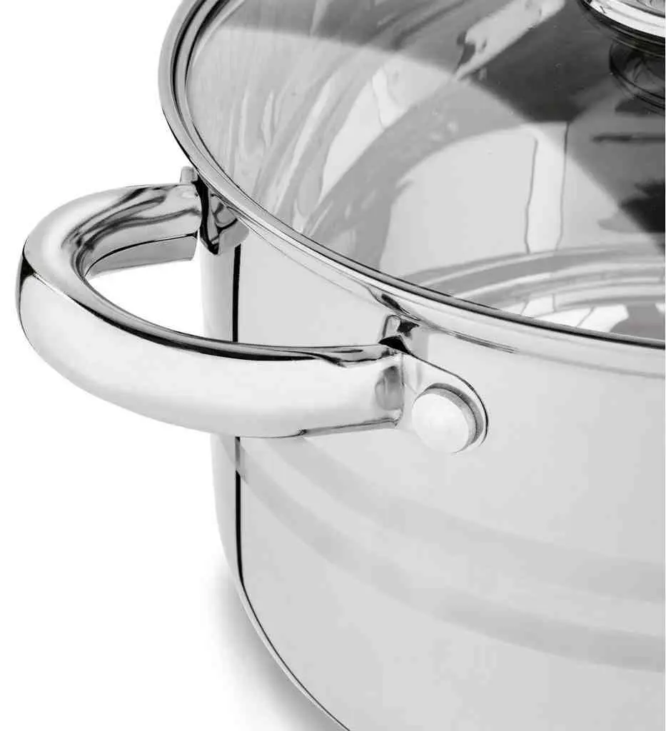Set vase de gătit Konighoffer Bari Silver 6pcs, inox pe tehnoparc.md Set vase de gătit Konighoffer Bari Silver 6pcs, inox